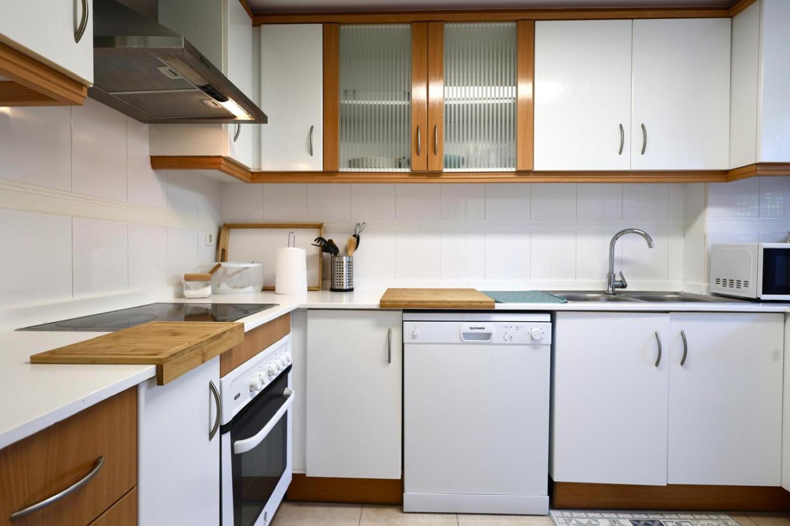 Apartamento Premium En Planta Baja Junto Al Parador Y Playa Del Arenal 哈维亚 外观 照片