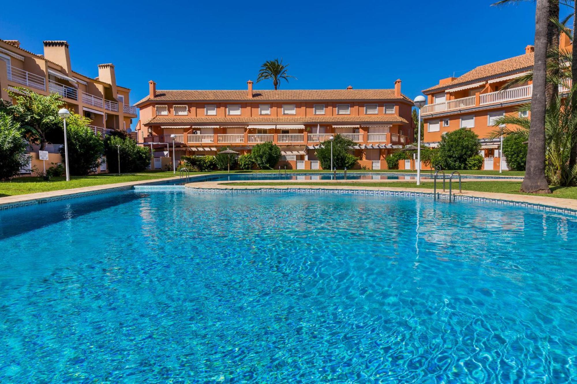Apartamento Premium En Planta Baja Junto Al Parador Y Playa Del Arenal 哈维亚 外观 照片