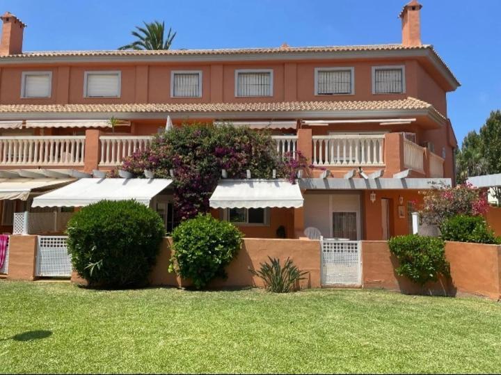 Apartamento Premium En Planta Baja Junto Al Parador Y Playa Del Arenal 哈维亚 外观 照片