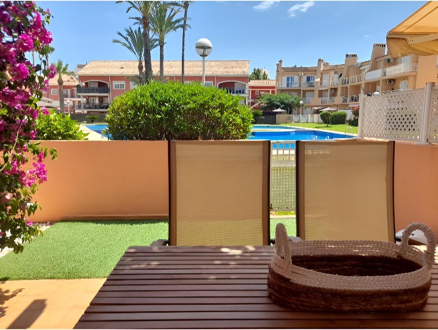 Apartamento Premium En Planta Baja Junto Al Parador Y Playa Del Arenal 哈维亚 外观 照片